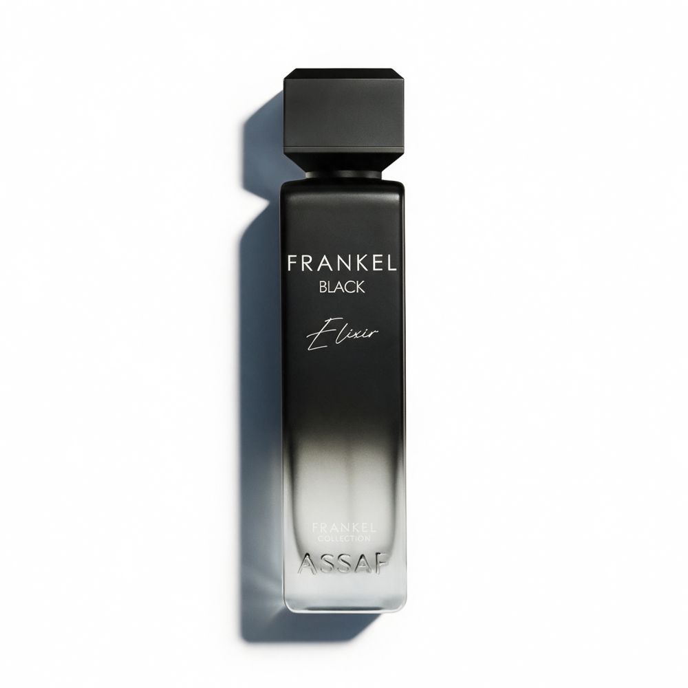 Frankel Black Elixir 200ml – A Fresh Woody Amber Perfume for Men