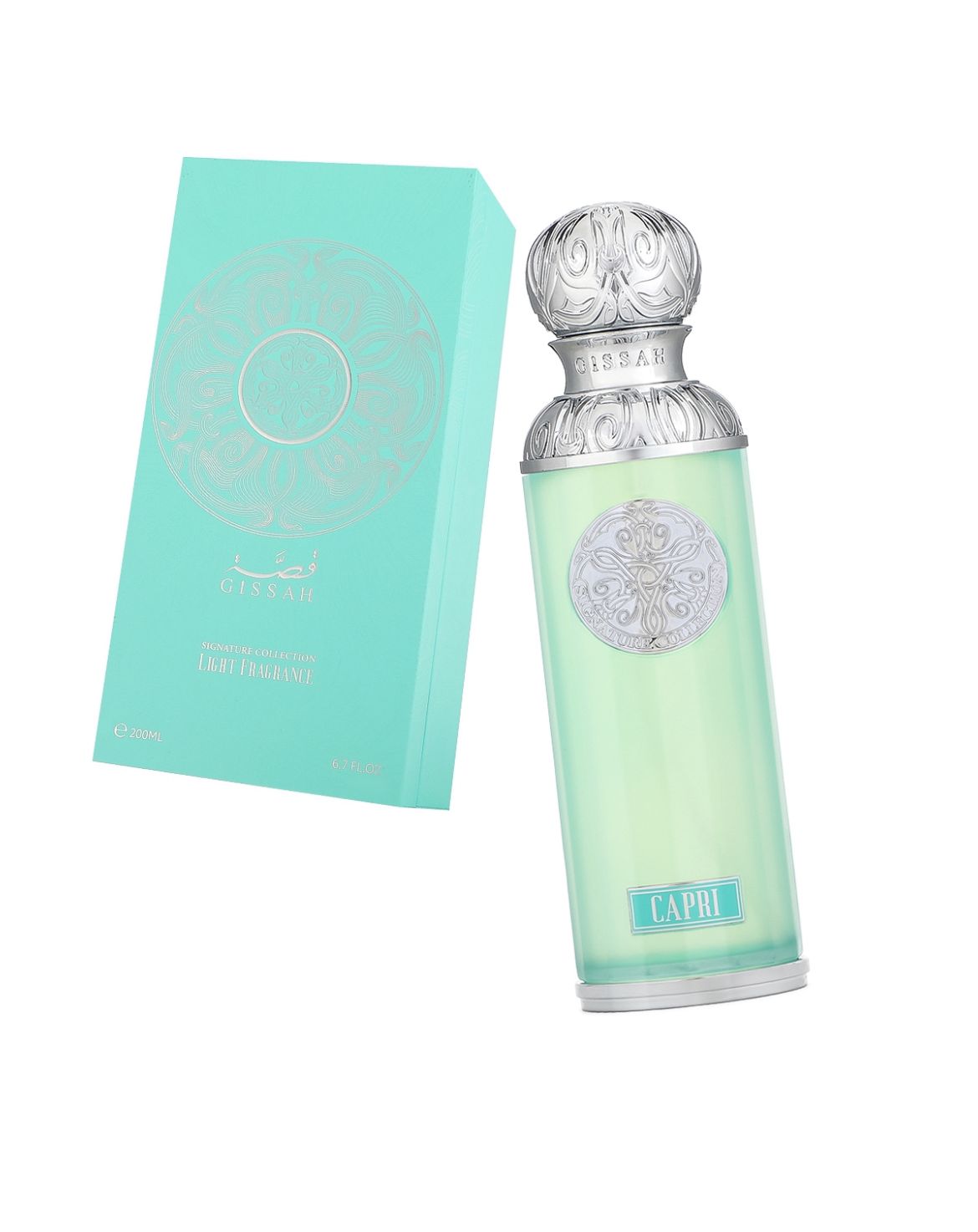 Gissah Capri 200ml – Fresh Aquatic Woody Aromatic Fragrance