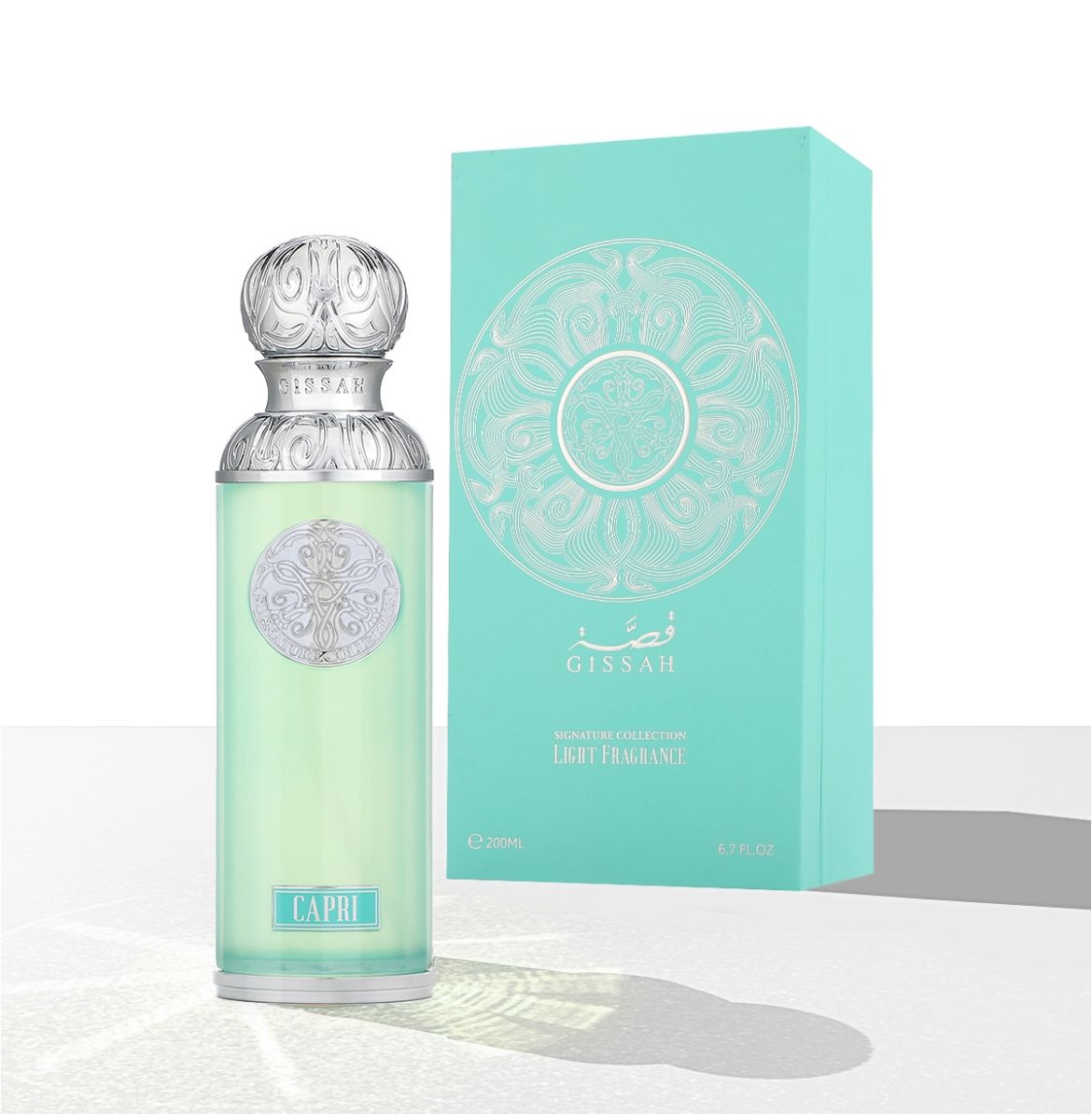 Gissah Capri 200ml – Fresh Aquatic Woody Aromatic Fragrance
