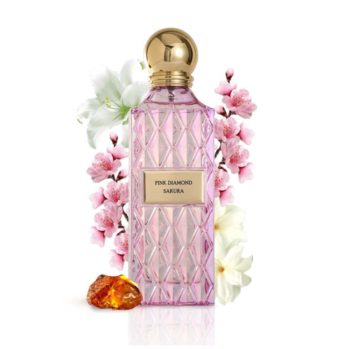 Pink Diamond Sakura by IBRAQ Luxury Floral Perfume · 150ml
