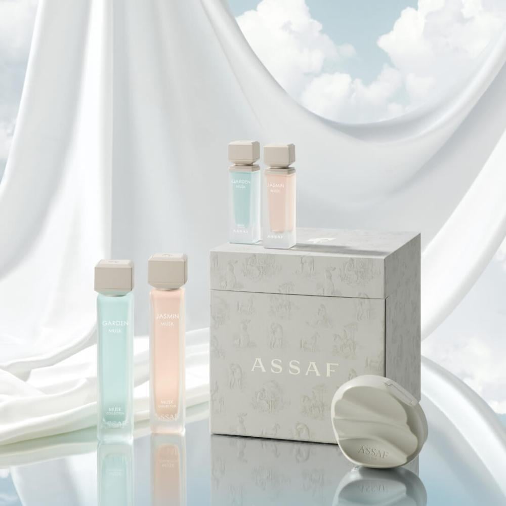 MUSK ASSAF COLLECTION Set Garden Musk Jasmine Musk Body Powder musk-assaf-collection-set-garden-musk-jasmine-musk-body-powder