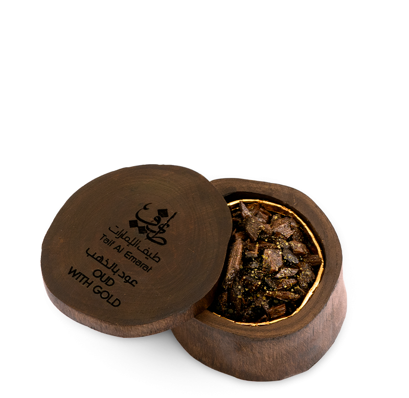 Oud With Gold (12G) – Premium Fragrant Oud | Taif Al Emarat
عود بالذهب (12 غرام) – بخور فاخر | طيف الإمارات