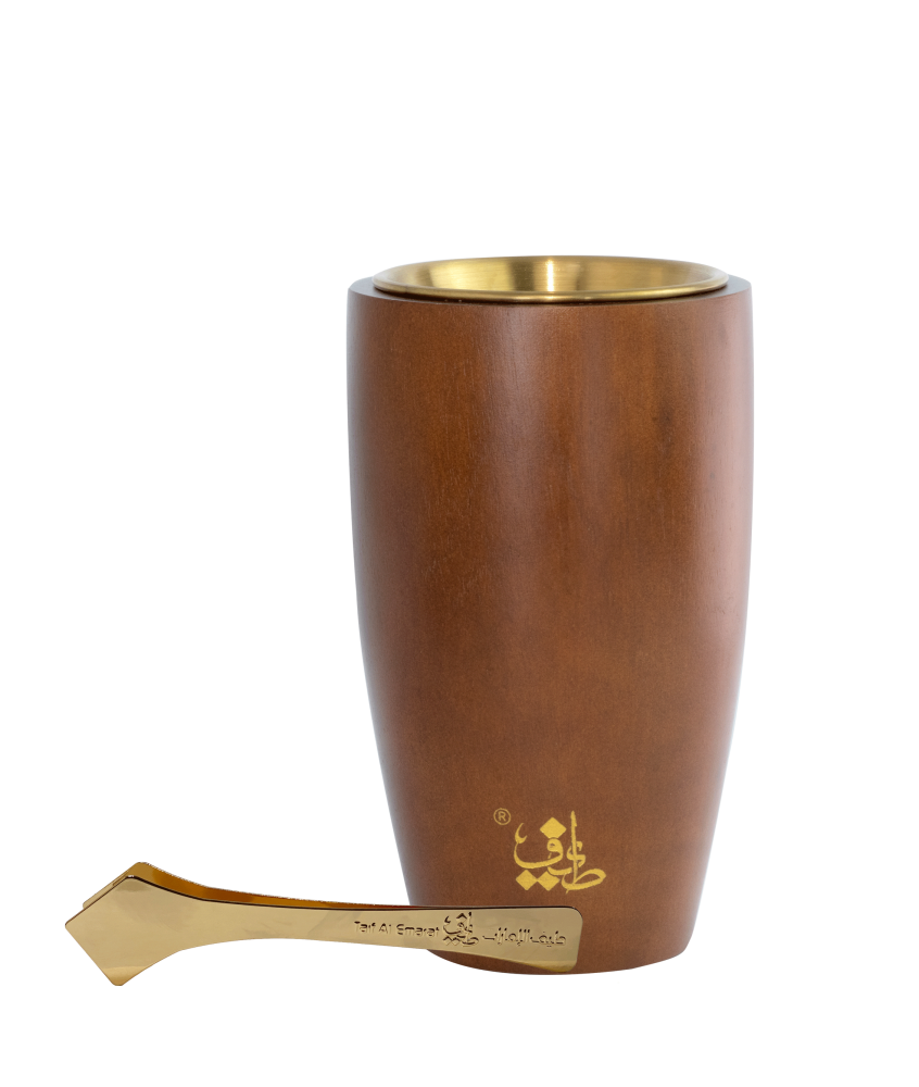 Taif Wooden Incense Burner  taif al emarat